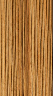 African Zebrano laminate finish swatch
